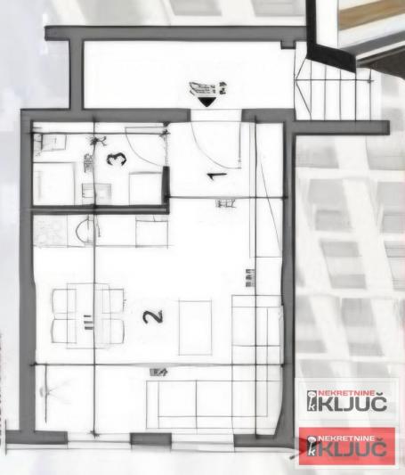 SAJMIŠTE, 27m2, Garsonjera sa pdv, Extra kvalitet