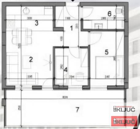 SAJMIŠTE, 65m2, Dvoiposoban sa pdv, Extra kvalitet sa komotnom Terasom
