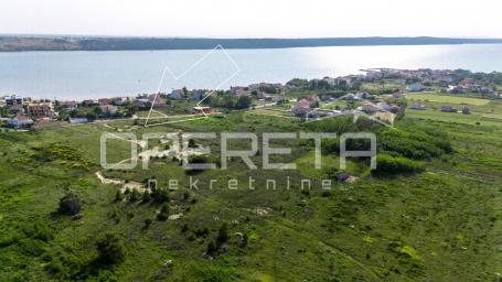 Građevinsko zemljište, 200 m do mora, 500 m2, Ljubač, Zadar
