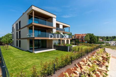 ISTRA, NOVIGRAD - Stan s vrtom u luksuznoj novogradnji
