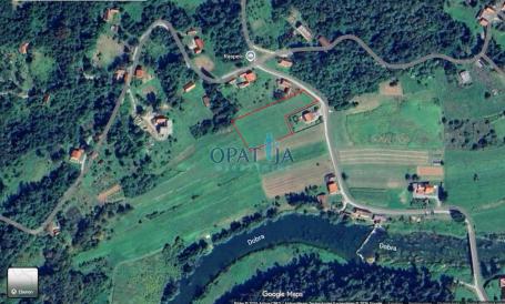 Vodena Draga (Karlovac) građevinsko zemljište 160m do rijeke
