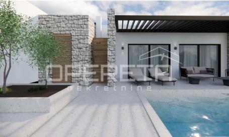 Vižinada – okolica, građevinsko zemljište 750 m² s projektom