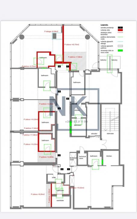 Najam/Izdavanje | Poslovni prostor | 358m2 | Podgorica, Preko Morače