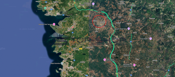 Istra, Kaštelir, Zemljište s građevinskom dozvolom za villu  1.019m2