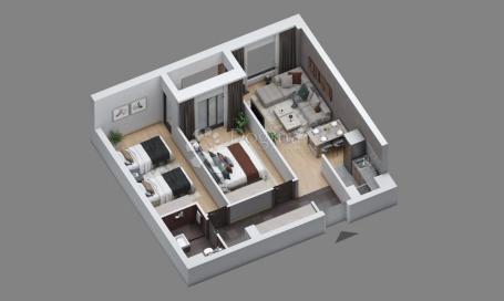 PROJEKT JAHORINA - zgrada C stan 69, potkrovlje