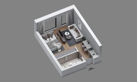 PROJEKT JAHORINA - zgrada B stan 108 na 5. katu