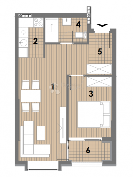 PROJEKT JAHORINA - zgrada E stan 22, 3. kat