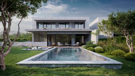 PODGORICA, Gornja Gorica – modern villa with a swimming pool.