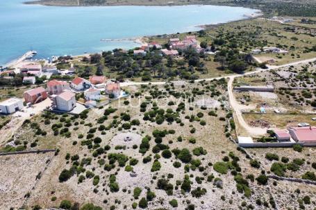 Pag, Košljun, građevinsko zemljište 622 m², 200 m od mora