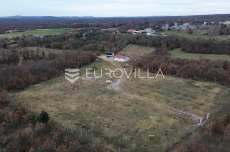Istra, Svetvinčenat, prostrano mješovito zemljište s projektom i dozvolom, mirna lokacija 27277 m²