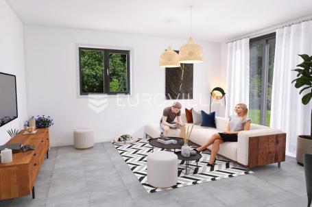 Istra, Marčana, moderna villa s bazenom u izgradnji, mir, priroda i luksuz u mirnom naselju