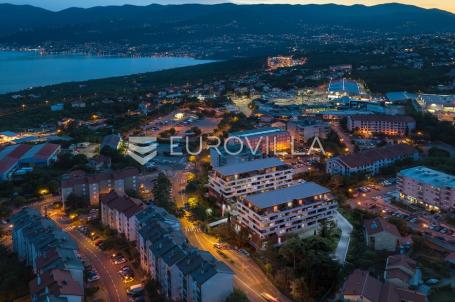Rijeka, Srdoči, NOVOGRADNJA, dvosoban stan 51,36 m², zgrada A, stan A13