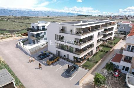 Pag, Povljana, dvoetažni stan s pogledom na more, 87,22 m²