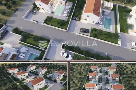 Ražanac, Rtina Sunset, ekskluzivni projekt za izgradnju 6 modernih vila s bazenom