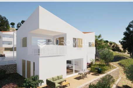 Cres, NOVOGRADNJA stan, trosoban, 87,82 m², novogradnja, stan s okućnicom i pogledom na more