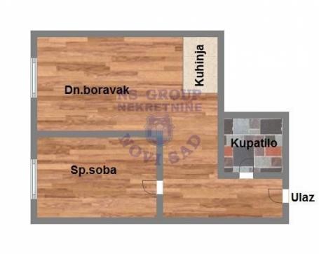 Dvosoban, odlican, Telep