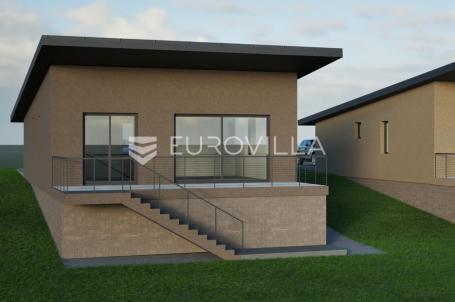 Aljmaš, zemljište s pogledom na Dunav s projektom za kuću, 928 m² ili 1780 m²