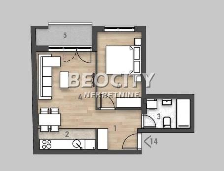 Novi Sad, Salajka, Karađorđeva, 2.0, 46m2, 142912EUR