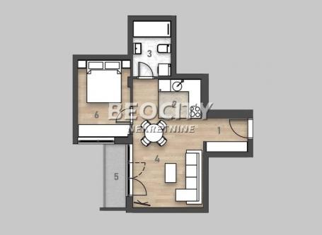 Novi Sad, Salajka, Karađorđeva, 2.0, 42m2, 133610EUR