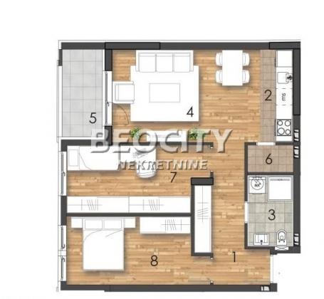 Novi Sad, Telep, Jerneja Kopitara, 3.0, 65m2, 177705EUR