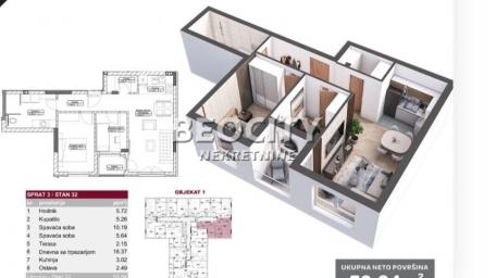 Novi Sad, Liman 4, , 3.0, 51m2, 153846EUR