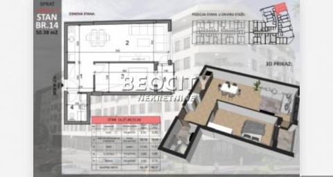 Novi Sad, Sajam, , 2.0, 50m2, 146102EUR