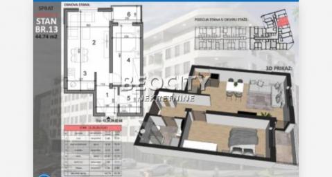 Novi Sad, Sajam, , 2.0, 48m2, 139200EUR