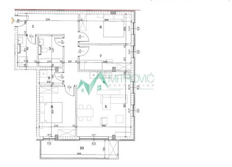 Novi Sad, Telep - Troiposoban stan 96m2 
