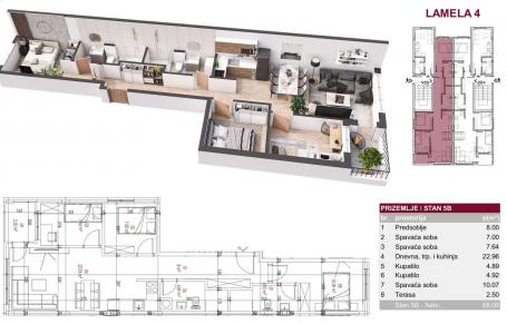 NOVI SAD - PETROVARADIN - 68.00 m2