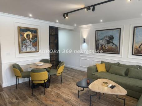 BANJA VRDNIK. LUX NAMEŠTEN STAN KOD TERMALA, 55m2, GARAŽNO MESTO