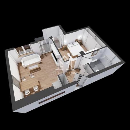 Dvosoban stan, 43.42m2 centar grada, cena- dogovor