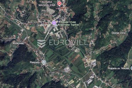 Krapinske toplice, građevinsko zemljište 7215 m²