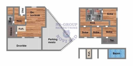 Luksuzna nekretnina na mirnoj lokaciji 193m2