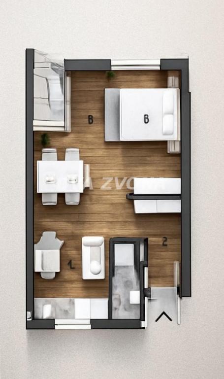 NOV, MODERAN STAN-LIMAN V – 44 m², DRUGI SPRAT