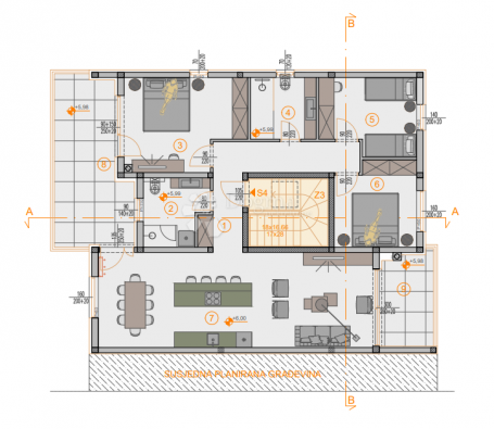 EKSKLUZIVNO! Novogradnja Štinjan penthouse - 131 m2, 2. kat (Z1 S4)