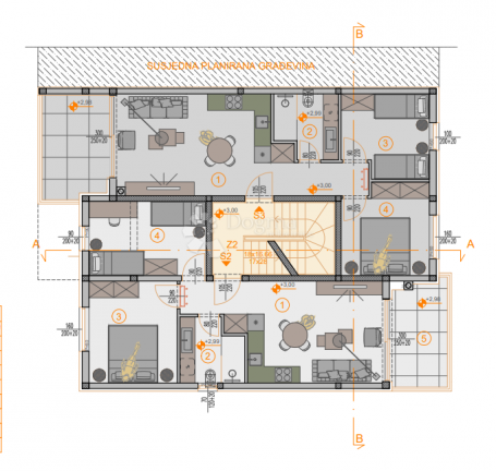 EKSKLUZIVNO! Novogradnja Štinjan - 58 m2, 1. kat (Z5 S2)