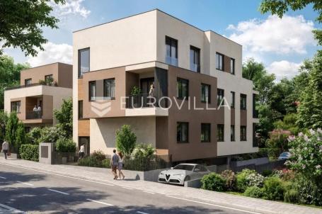 Črnomerec, Jelenovac, NOVOGRADNJA, četverosoban stan 127,61 plus parkirno mjesto u garaži, spremište