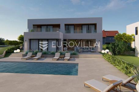 Primošten, moderna vila s bazenom i pogledom na more, 314,1 m²