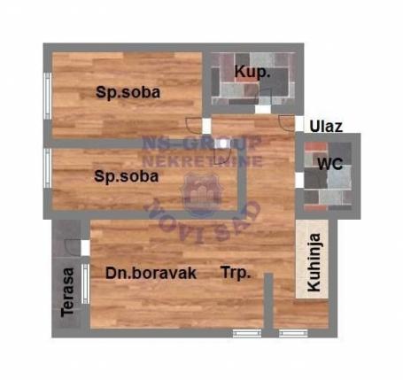 Trosoban stan u izgradnji od pouzdanog investitora 67m2