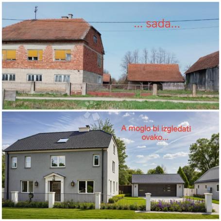 Kuća s velikom okućnicom na 7.960 m² – Tedrovec