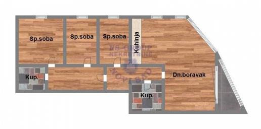 Cetvorosoban stan na Telepu, 94m2