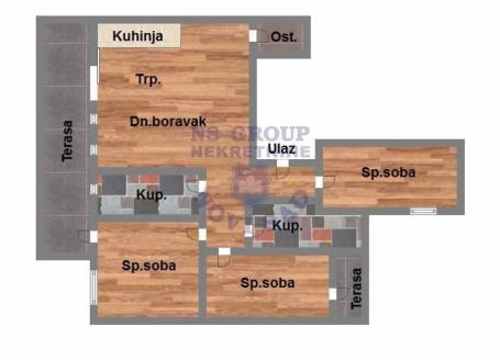 Cetvorosoban stan na Telepu, 105m2