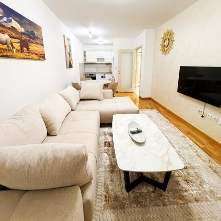 Jednosoban lijepo namješten stan, 46m2, Zagorič, Podgorica