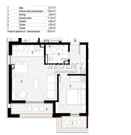Surčin, Radiofar, Autoput za Zagreb, 1.5, 53m2, 98050EUR