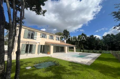 Istra, Gračišće predivna vila s bazenom u potpunoj prirodi NOVOGRADNJA