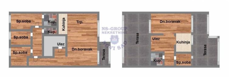 Petosoban stan na Telepu 155m2