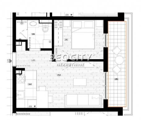 Surčin, Radiofar, Autoput za Zagreb, 1.5, 42m2, 77700EUR