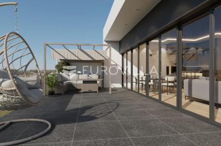 Varaždin, Centar, obiteljski penthouse u novogradnji, površine 142,90 m²