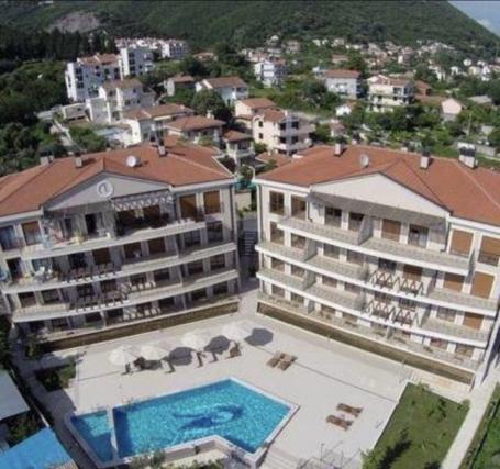 Unique penthouse with terrace and sea view in Baosici, only 50 m to the beach