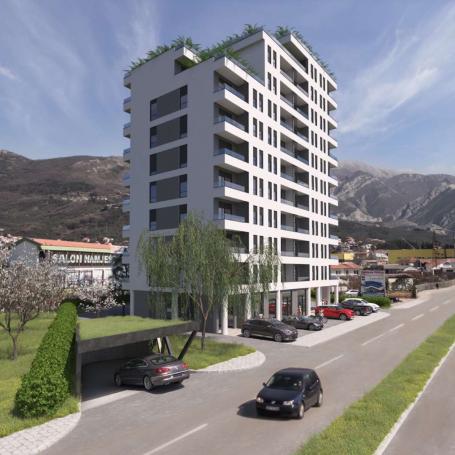 New apartment building in the center of Bar